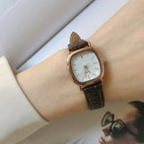 Azura - Retro Vintage Leder Uhr