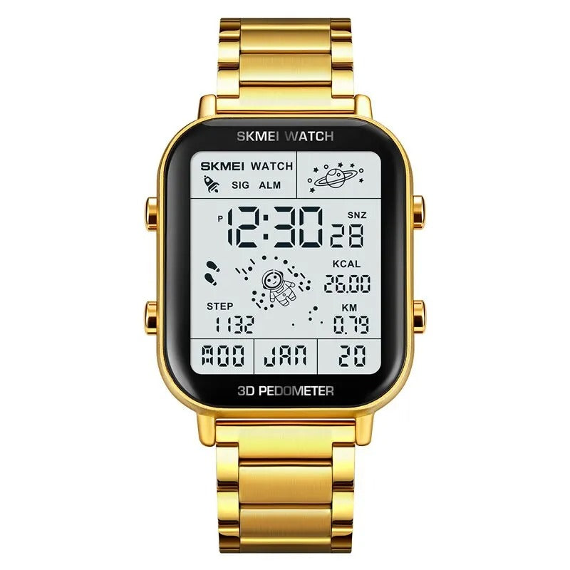 Zephyr - Sport Schrittzähler Digitaluhr