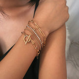 Freya - Boho-Brise Armbandset