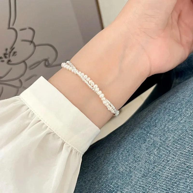 Faye - Perle geschichtet  Armband