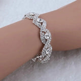 Cheryl - Kristall-Strass-Kettenarmband