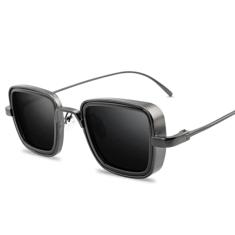 Kaelan - Metall Steampunk Sonnenbrille