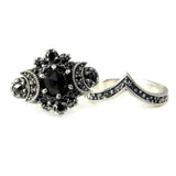 Lourdes - Gothic Universum Ring Set