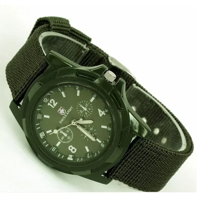 Jeramiah Military Nylon Quarzuhr