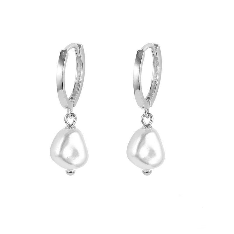 Rubee - Perle Majesty Hoops Ohrringe