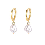 Rubee - Perle Majesty Hoops Ohrringe