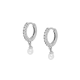 Rubee - Perle Majesty Hoops Ohrringe