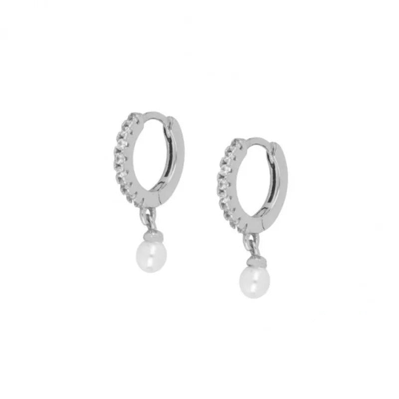 Rubee - Perle Majesty Hoops Ohrringe