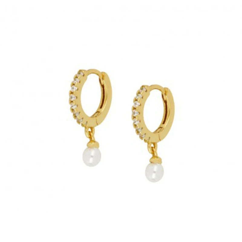 Rubee - Perle Majesty Hoops Ohrringe