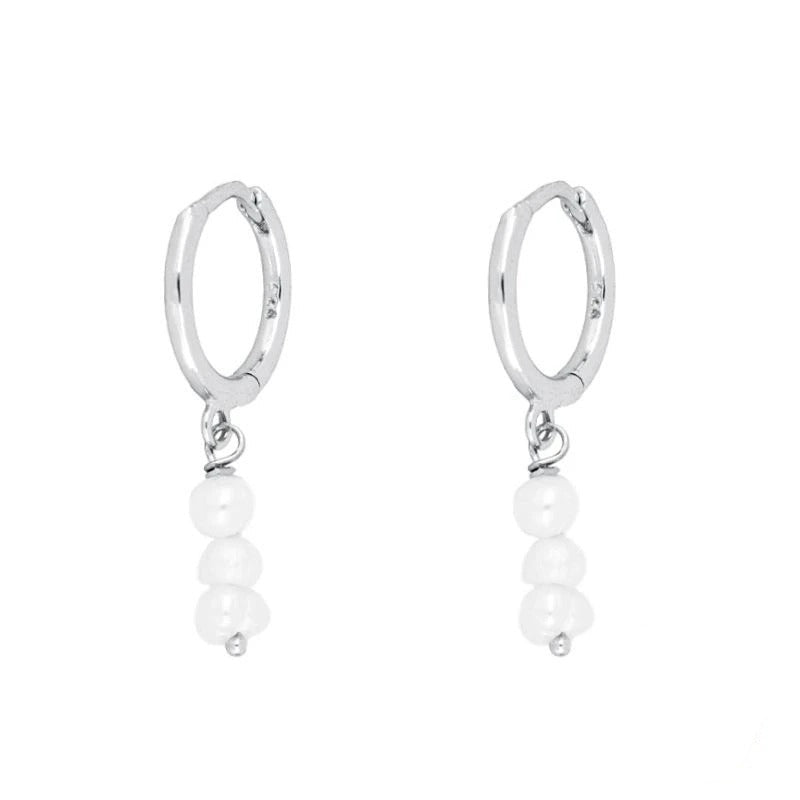 Rubee - Perle Majesty Hoops Ohrringe