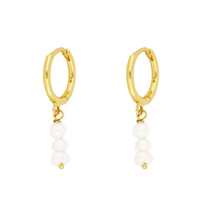 Rubee - Perle Majesty Hoops Ohrringe