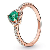 Amaya - Exquisiter Kristall Herz Ring