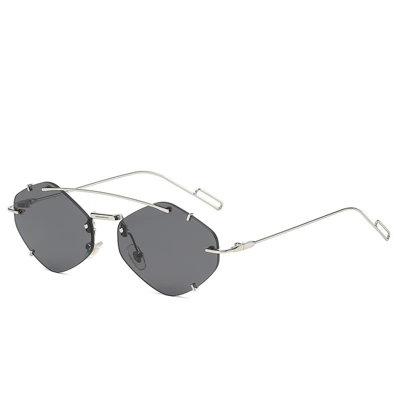 Milou - Diamant-Randlose Sonnenbrille