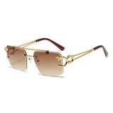 Caled - Retro-Randlose Sonnenbrille