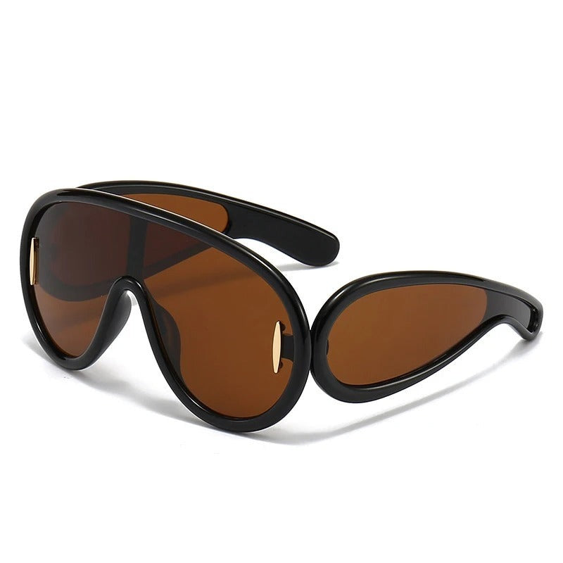 Jordie - Oversized Mask Einteilige Sonnenbrille