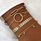 Freya - Boho-Brise Armbandset