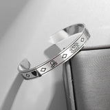 Jetro - Silber Offene Armbänder