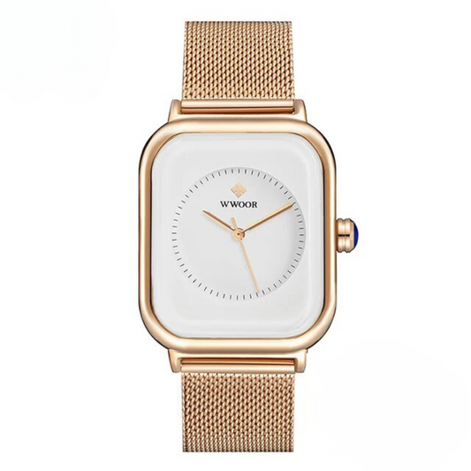 Cristina - Rectangle Minimalistische Uhr für Frauen